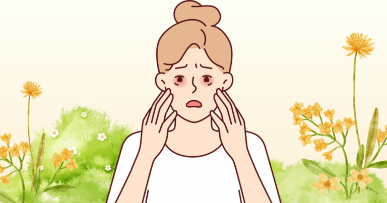 눈 주위 경혈 지압